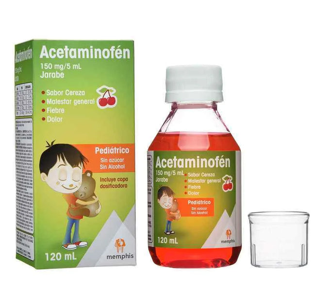 Acetaminofen 150 Mg Jarabe 120 Ml Mp