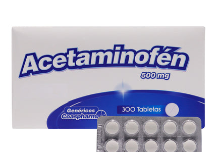 Acetaminofen 500 Mg 300 Tabs Coa