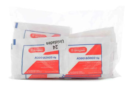 Acido Borico 12 Gr 24 Sbs Drogam