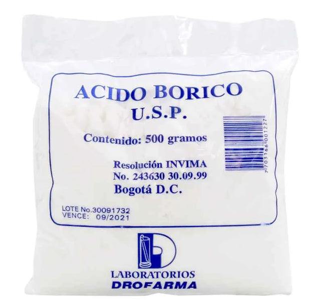 Acido Borico 15 Gr 25 Sbs Drofarma