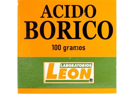 Acido Borico Polvo 100 Grs