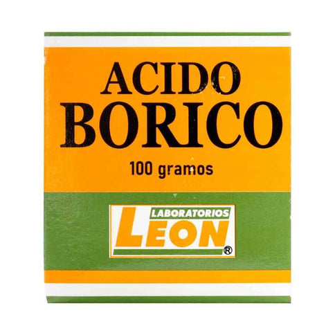 Acido Borico Polvo 100 Grs