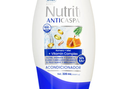 Acondicionador Nutrit Anticaspa Romero Miel 320Ml