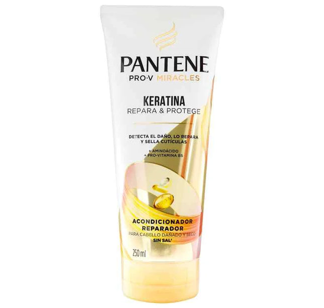 Acondicionador Pantene Keratina Repara y Protege 250Ml