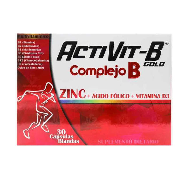 Activit-B Gold Complejo B 30 Cap Blandas