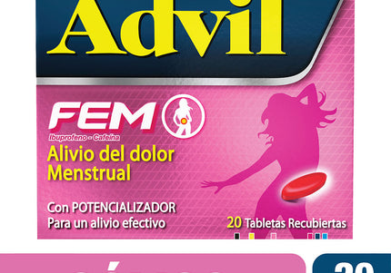 Advil Fem 20 Tabletas