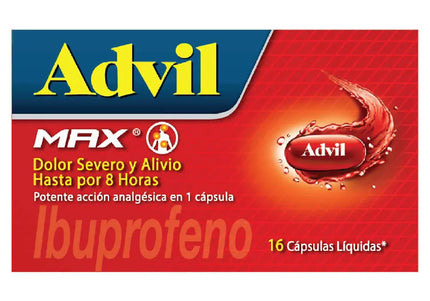 Advil Max 16 Capsulas
