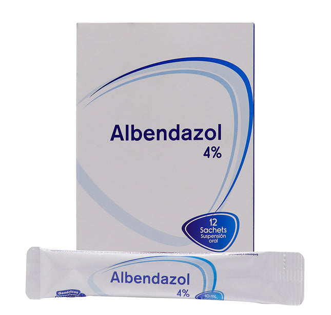 Albendazol 4% Susp.10 Ml X 12 Sbs Coa