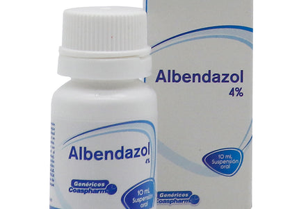 Albendazol Suspension 400 Mg 10 Ml Coa