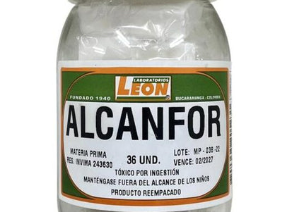 Alcanfor Fco 36 Und