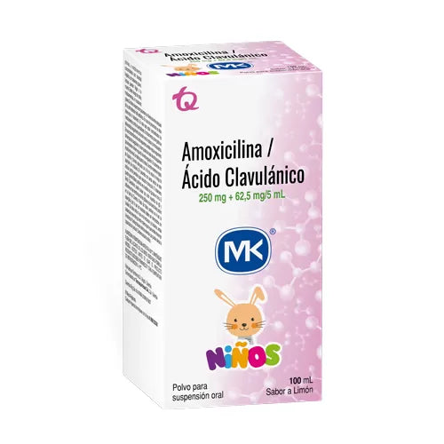 Amoxicil 250 Mg A Clav 62 5 Mg 100 Ml Mk