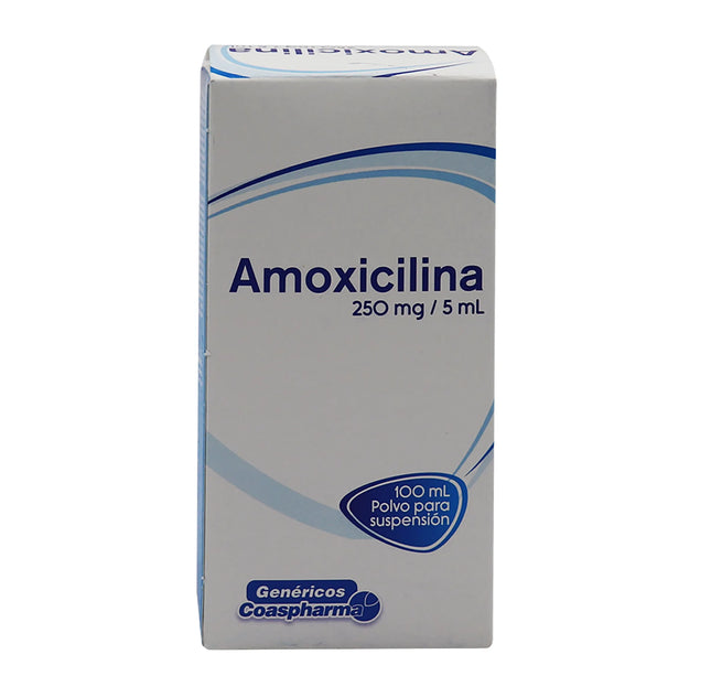 Amoxicilina 250 Mg Susp 100 Ml Coa