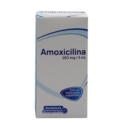 Amoxicilina 250 Mg Susp 100 Ml Coa
