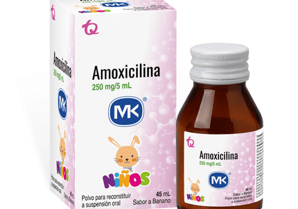 Amoxicilina 250 Mg Suspension 45 Ml Mk
