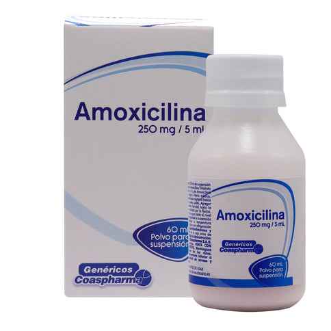 Amoxicilina 250 Mg Susp 60 Ml Coa