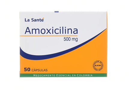Amoxicilina 500 Mg 50 Capsulas LS