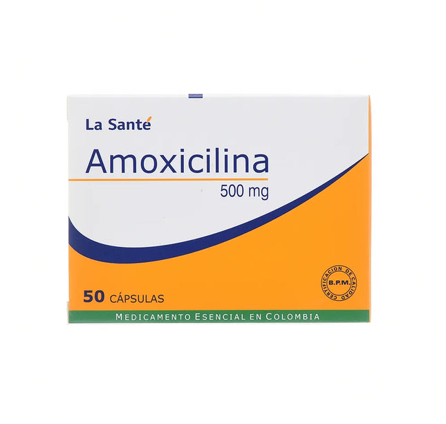 Amoxicilina 500 Mg 50 Capsulas LS
