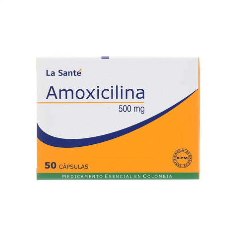 Amoxicilina 500 Mg 50 Capsulas LS
