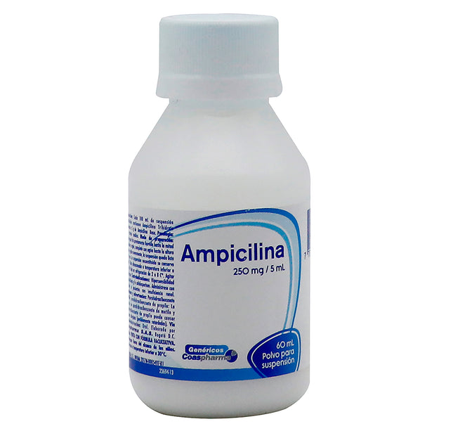 Ampicilina 250 Mg Suspension 60 Ml Coa
