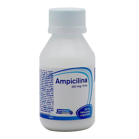 Ampicilina 250 Mg Suspension 60 Ml Coa