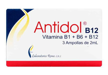 Antidol B-12 2 Ml 3 Ampollas