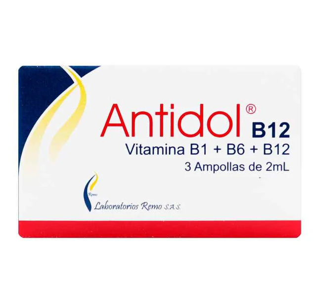 Antidol B-12 2 Ml 3 Ampollas