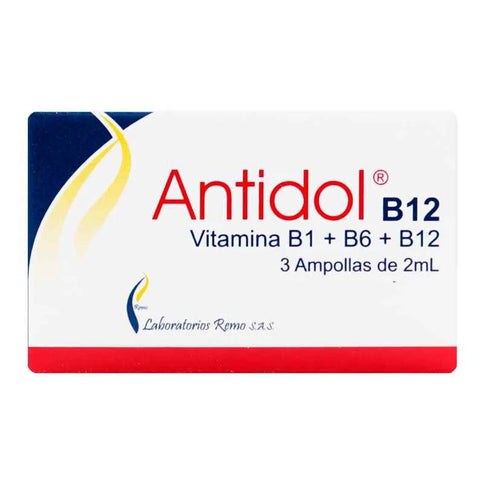Antidol B-12 2 Ml 3 Ampollas