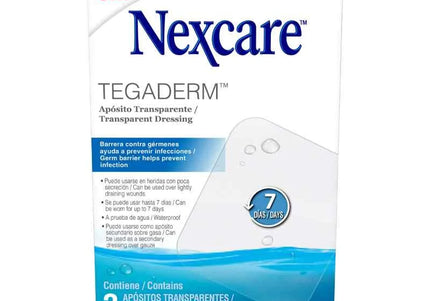 Aposito Transparente Tegaderm 3 Unidades