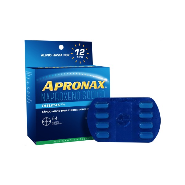Apronax 275 Mg 64 Tabletas