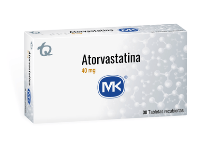 Atorvastatina 40 Mg 30 Tbs Mk