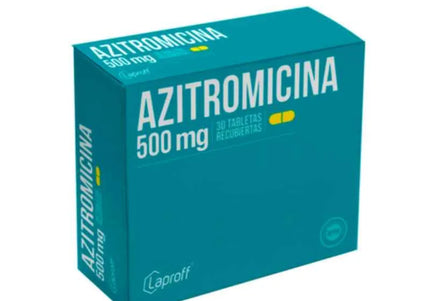 Azitromicina 500 Mg 30 Tabletas