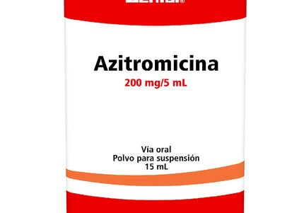 Azitromicina 200 Mg Suspension 15 Ml Gf