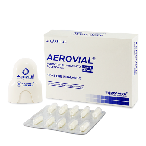 Aerovial 200 Mcg 30 Capsulas Polvo Seco Para Inhalar