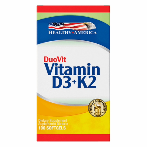 Duovit (Vitamin D3+K2) 100 Softgels