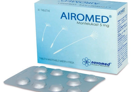 Airomed Masticable 5 Mg 30 Tbs