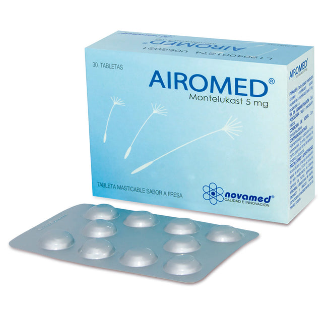 Airomed Masticable 5 Mg 30 Tbs