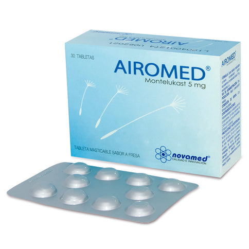 Airomed Masticable 5 Mg 30 Tbs