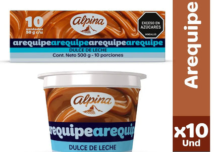 Arequipe Alpina Arequipito 50 Gr 10Und