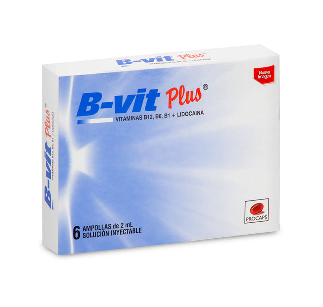 B-Vit Plus 6 Ampollas