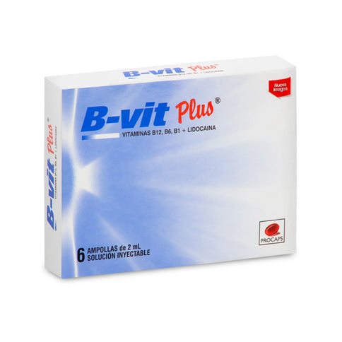 B-Vit Plus 6 Ampollas