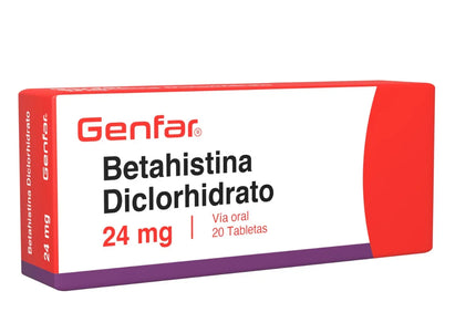 Betahistina 24 Mg 20 Tabletas Gf