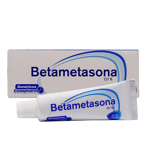 Betametasona 0.1 % Crema 20 Grs Coa