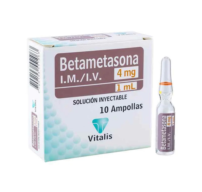 Betametasona 4 Mg/1 Ml 10 Ampollas Vt