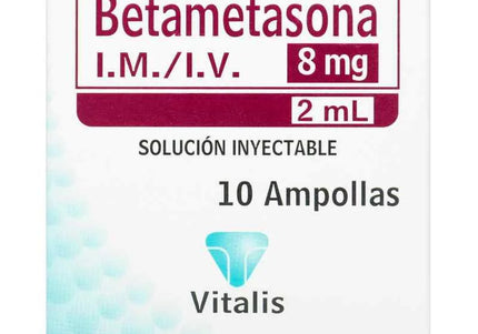 Betametasona 8Mg/2Ml 10 Ampolla Vt