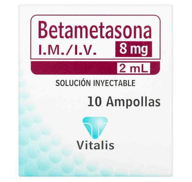 Betametasona 8Mg/2Ml 10 Ampolla Vt