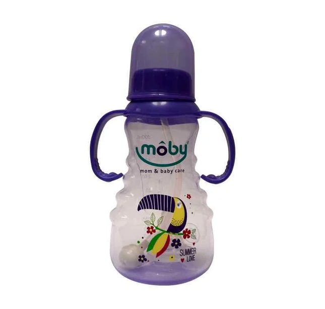 Biberon Moby Baby Slim 4 Meses 11Oz