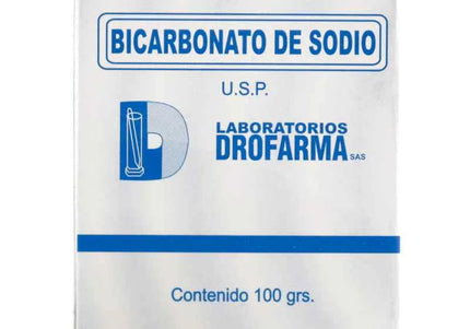 Bicarbonato De Sodio 100 Gr Drofarma