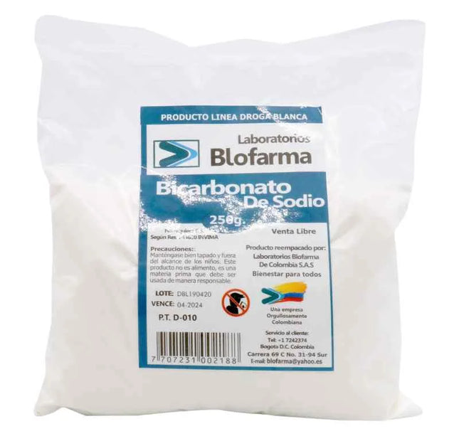 Bicarbonato De Sodio Dr.Sana 250 Gramos