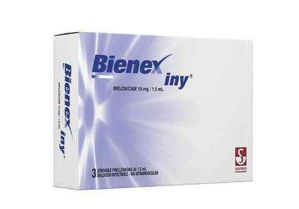 Bienex 15 Mg 1.5 Ml 3 Jeringas Prellenadas Melox