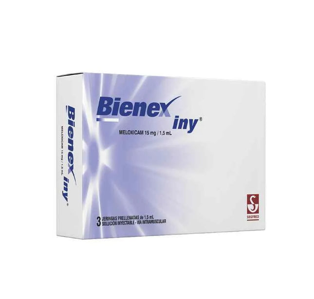 Bienex 15 Mg 1.5 Ml 3 Jeringas Prellenadas Melox